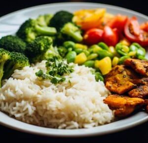Riz brocoli au poulet