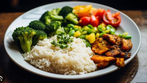 Riz brocoli au poulet